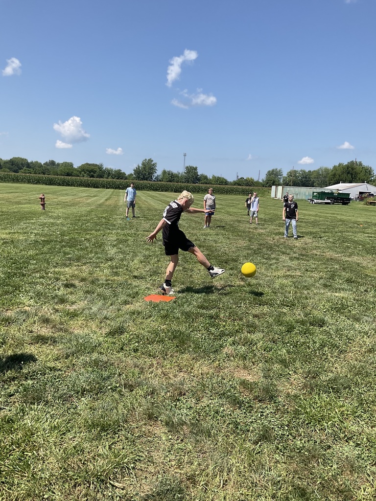 Kickball at lunch