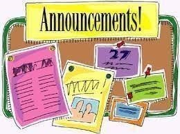 Daily Announcements