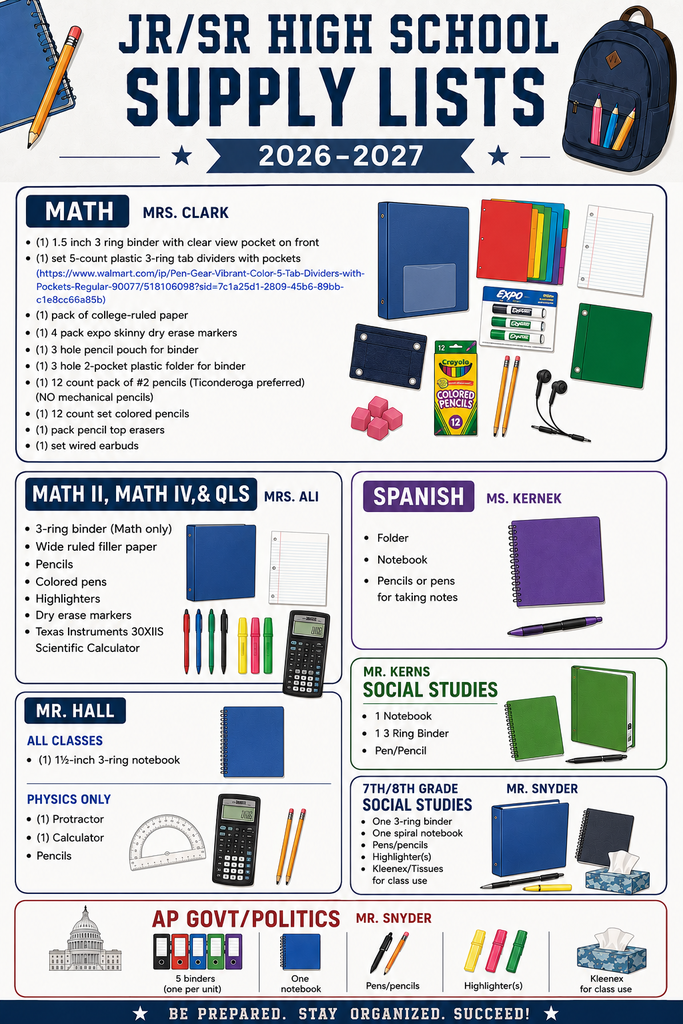Supply List