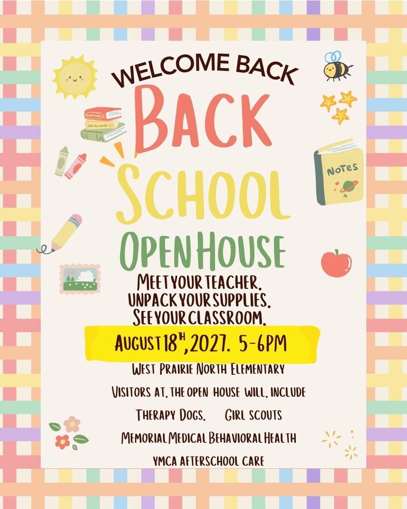 Back to school flier