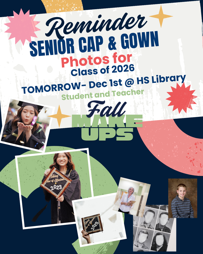 Senior Cap & Gown Photo Day