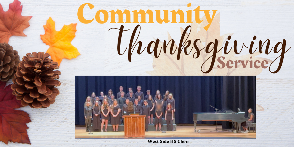 Community Thanksgiving Service header
