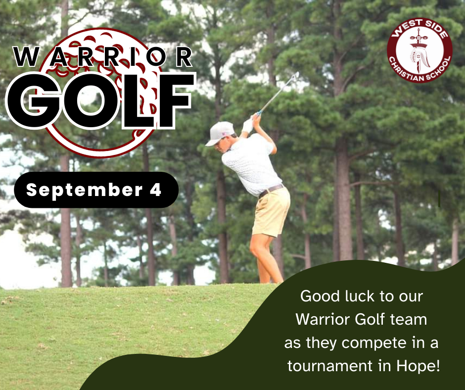 Warrior Golf has a tournament today in Hope