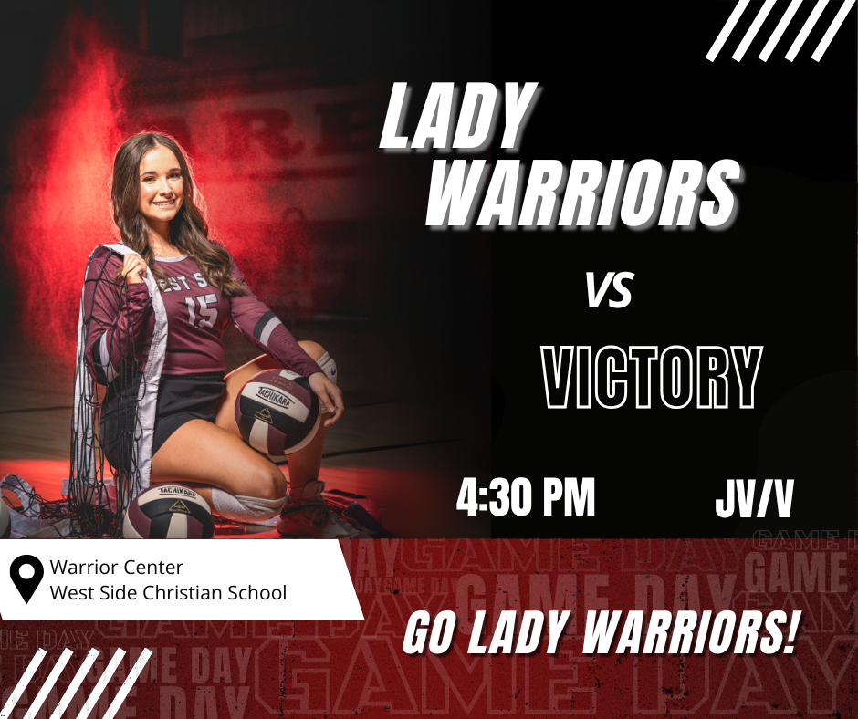 Volleyball Home Game vs Victory at 4:30 pm