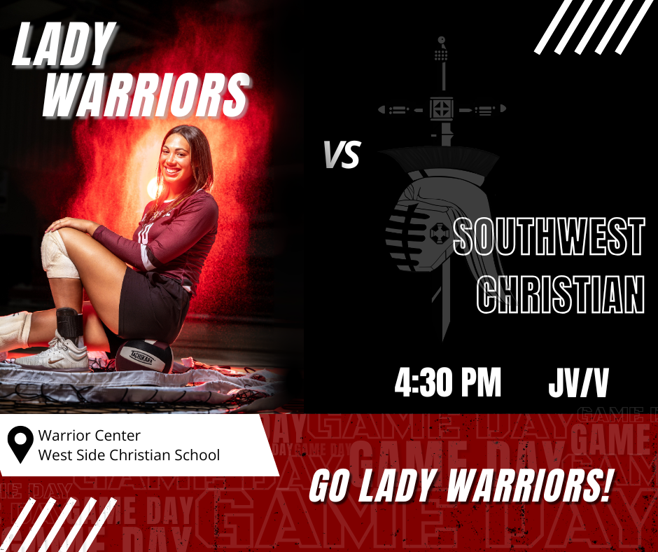 Home Volleyball game vs Southwest Christian 4:30 PM