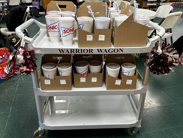 PTF Warrior Wagon for our teachers
