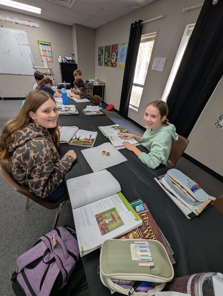 7th grade science students learned about fungi and got to examine mushrooms in class. 