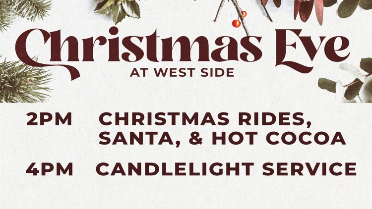 Christmas Eve service at WSBC