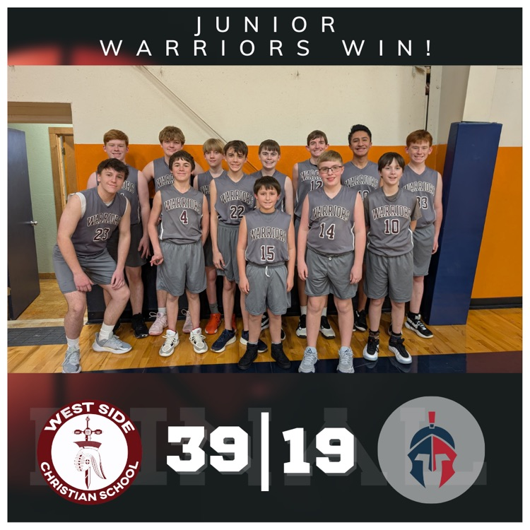 Jr Warriors Win!