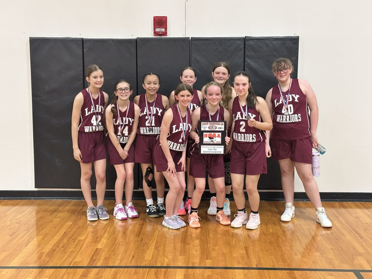 HCAA 2A JV Girls Basketball Runner-up