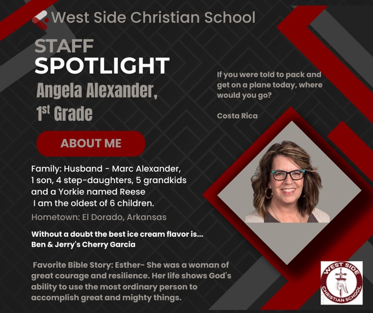 It’s Mrs. Alexander