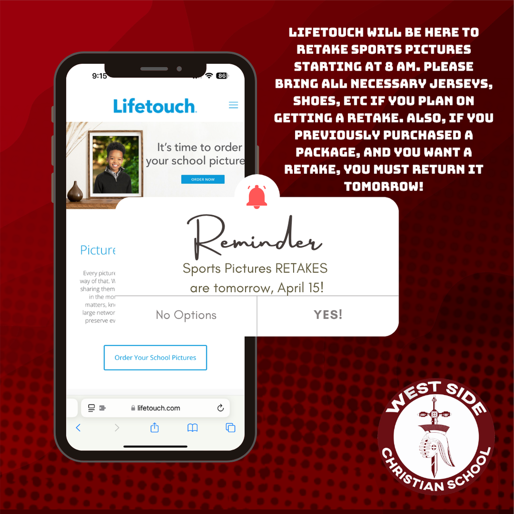 Sports pictures retakes