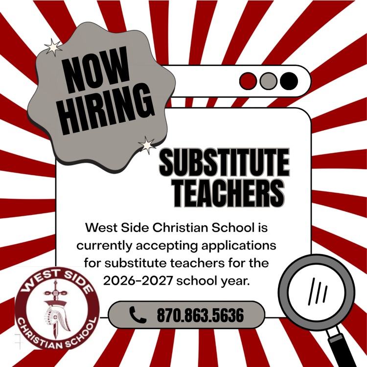 substitutes needed