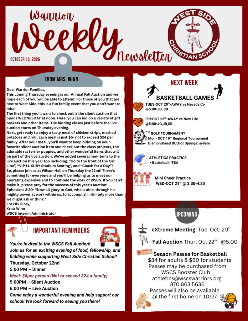 Warri Weekly Newsletter