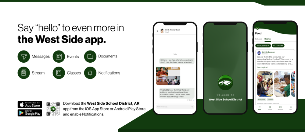 Download the app for one connection to West Side