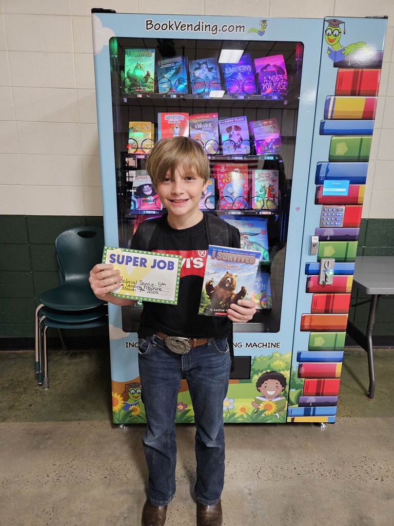 Book Vending Machine Winners
