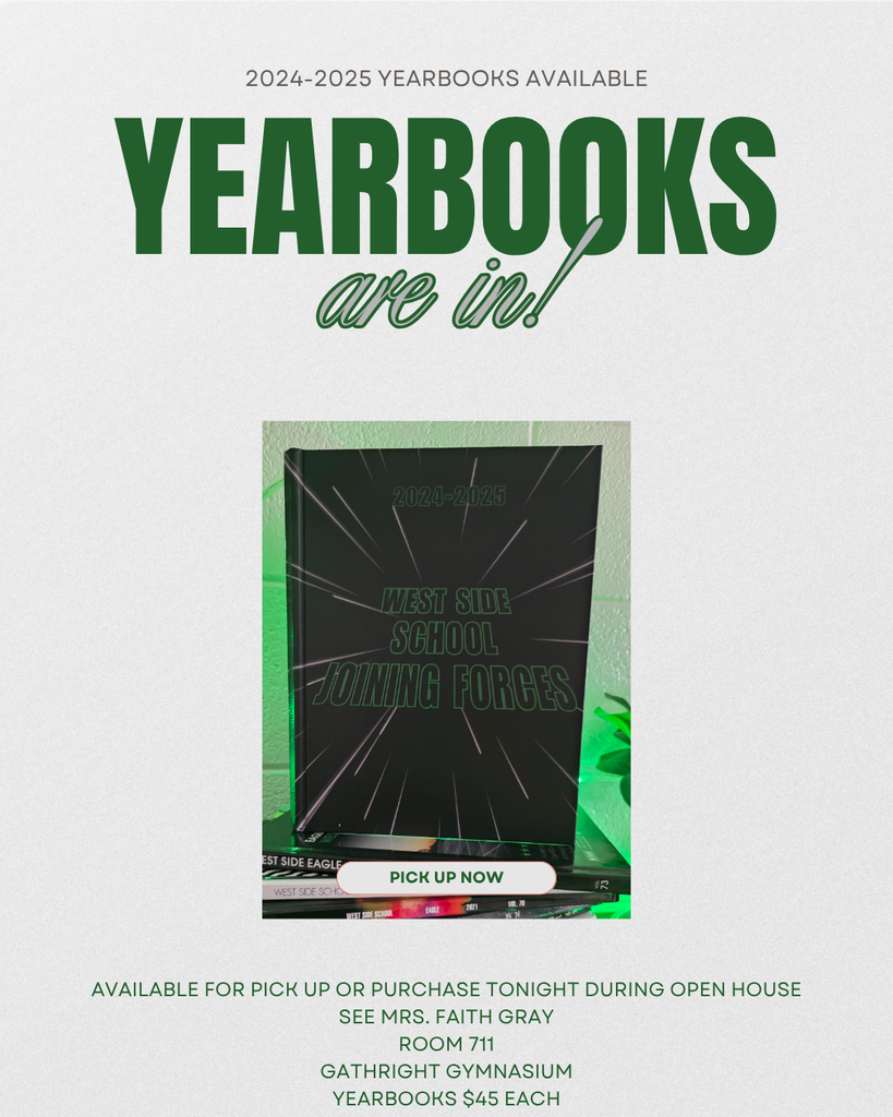 2024-25 yearbooks are ready!
