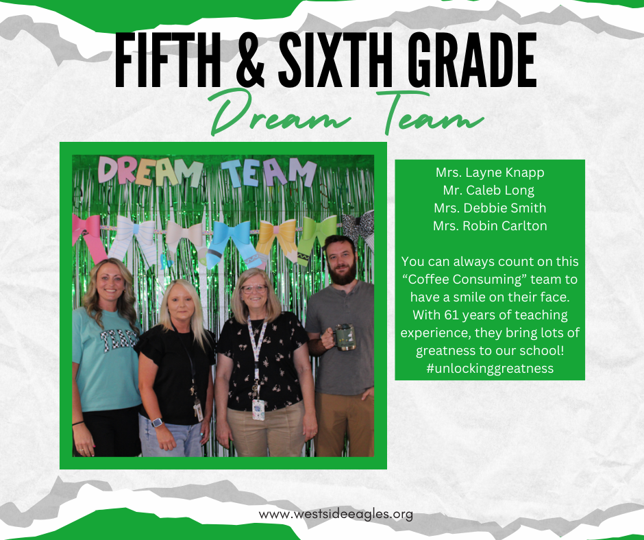 Fifth & Sixth Grade Dream Team