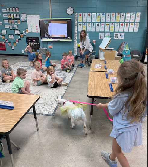 G is for goat!