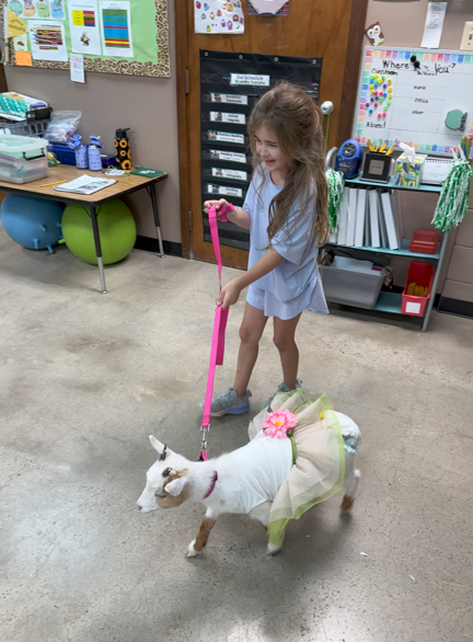 G is for goat!