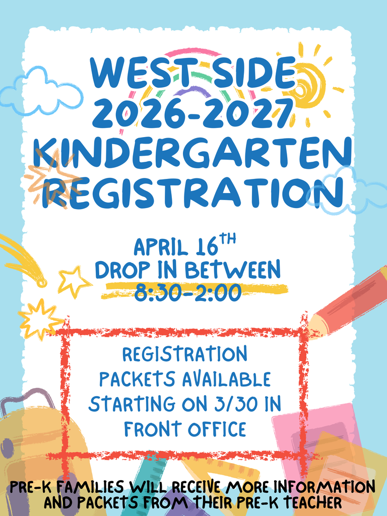 Blue Yellow Playful Back To School Registration Poster