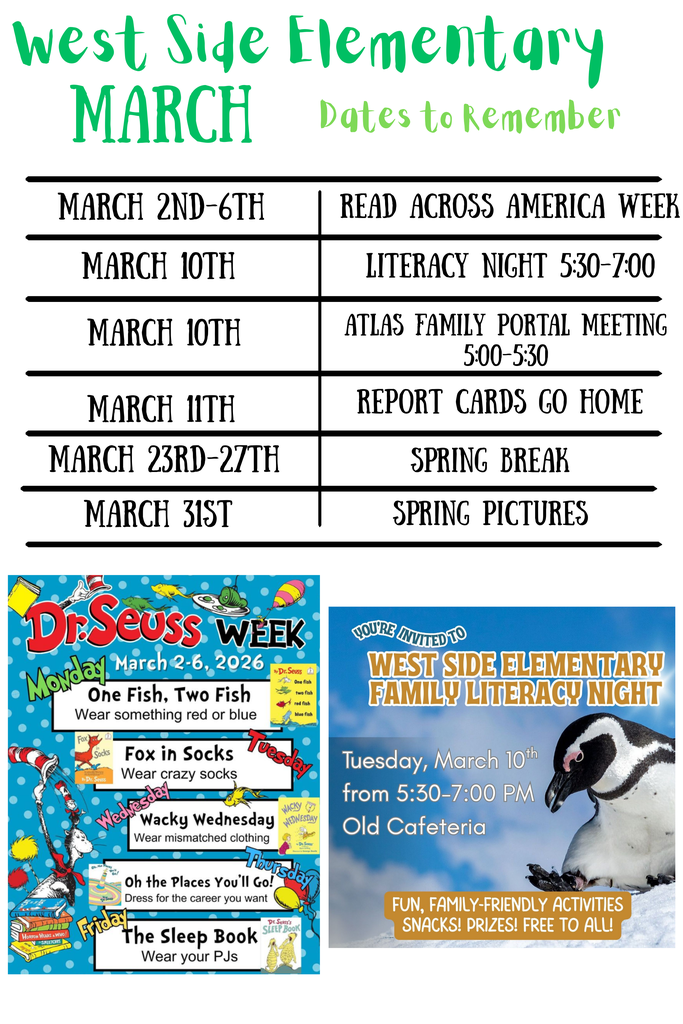 March Dates to Remember