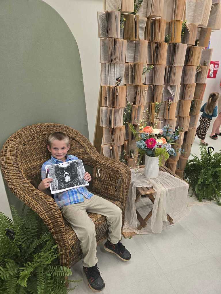 First Grade Book Signing