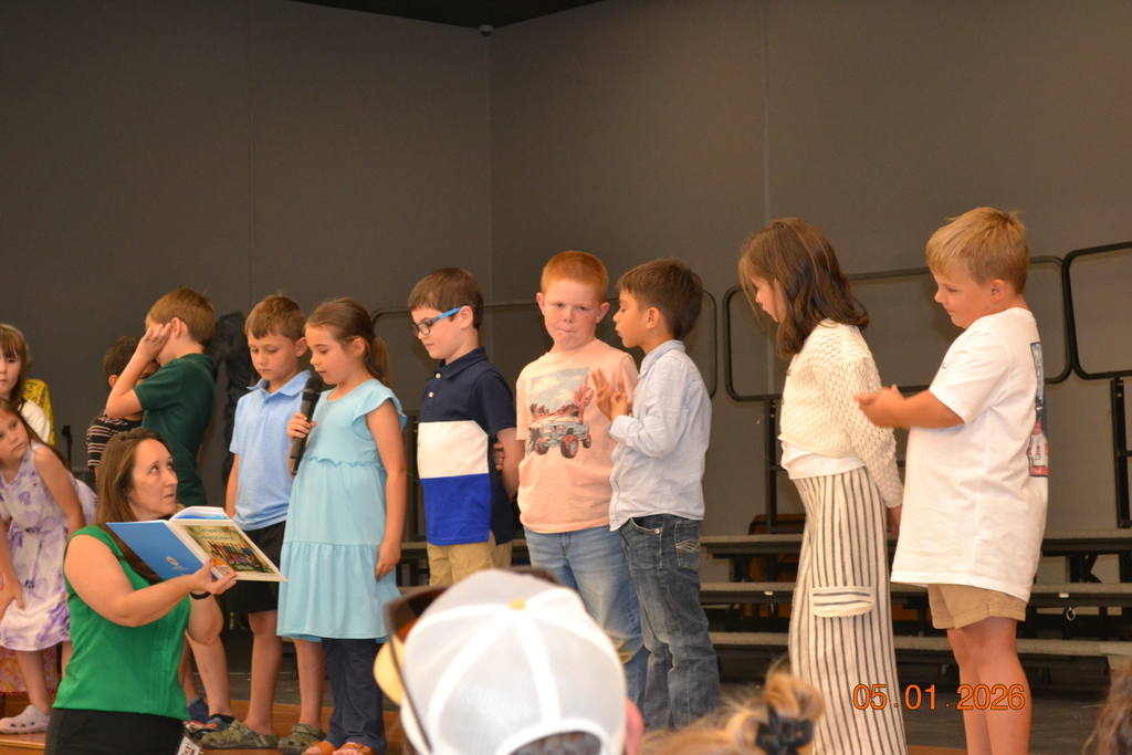 First Grade Book Signing