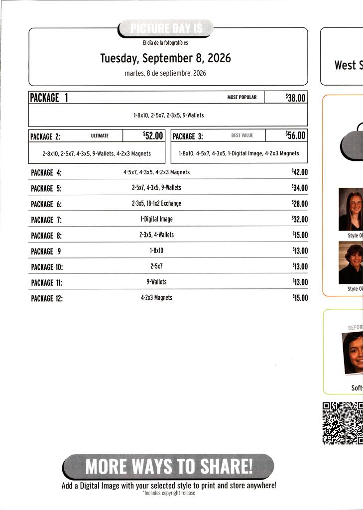 Photo packages 