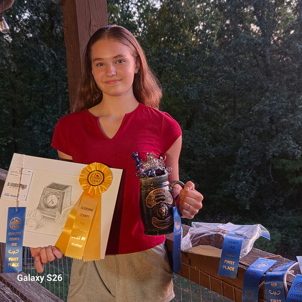 Madilyn Keller Cleburne County Fair