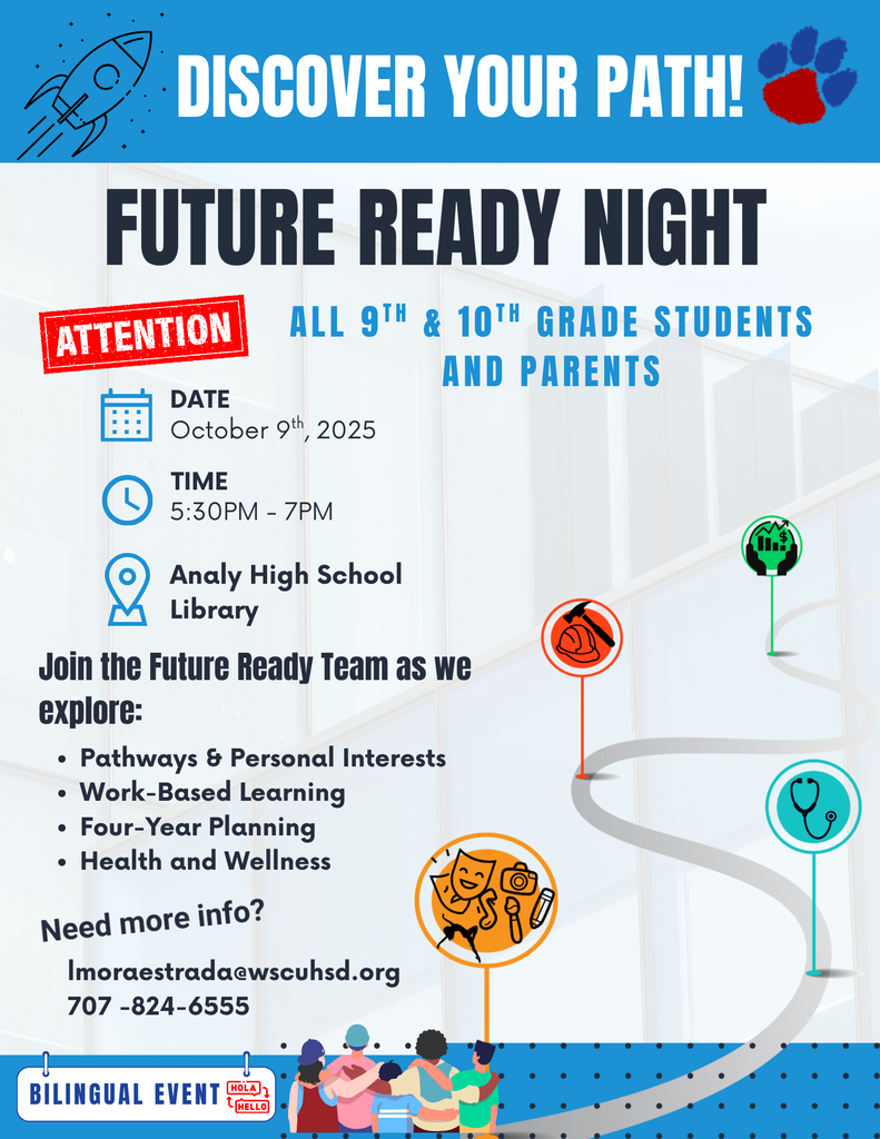 Future Ready flyer in English