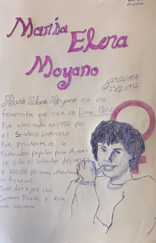 Biography of Maria Elena Moyano