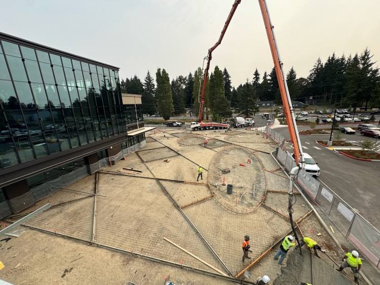 pouring cement 2