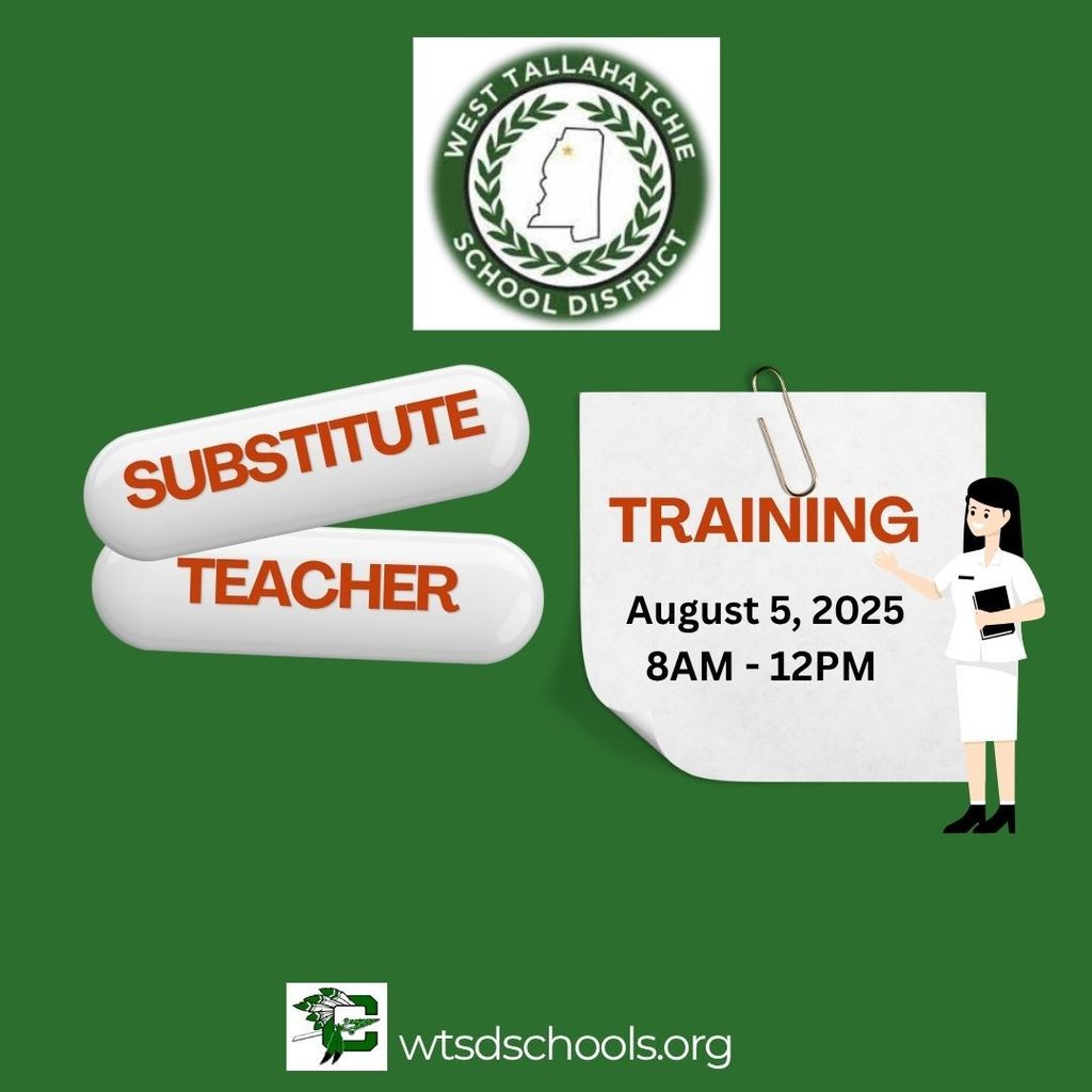 substitutue teacher flyer