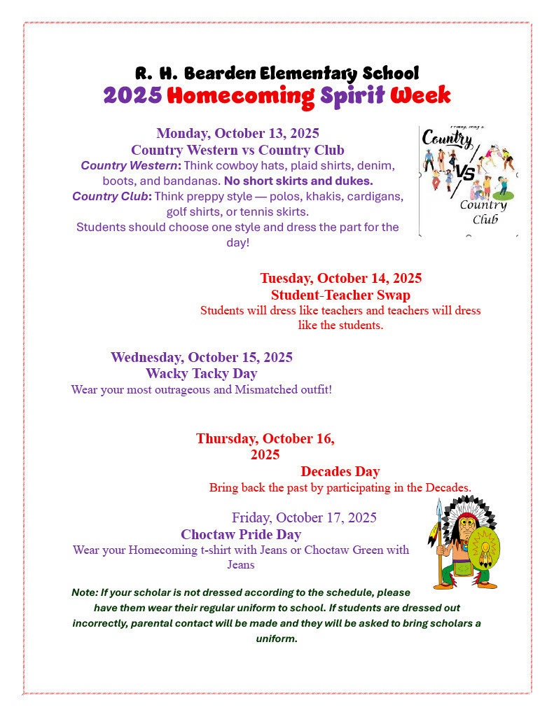 rhb spirit week