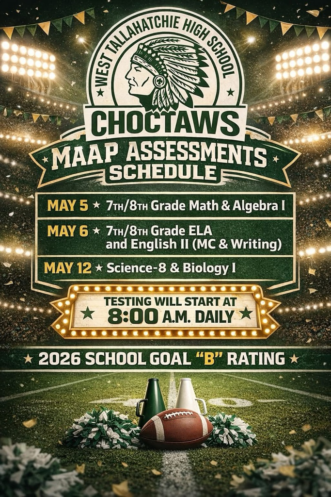 west Tallahatchie testing flyer 