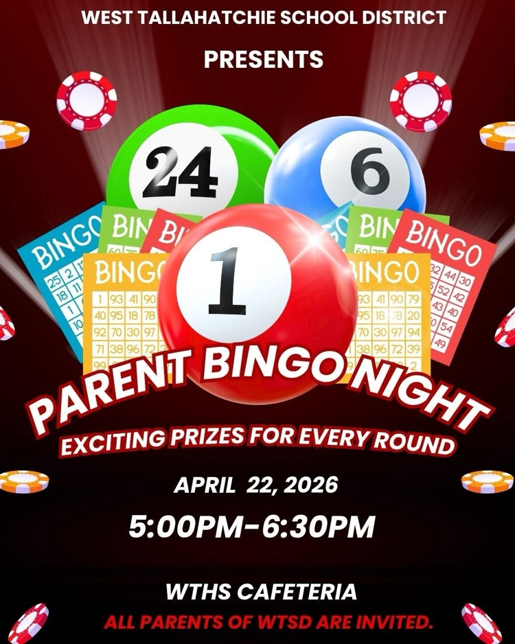 parent bingo flyer 