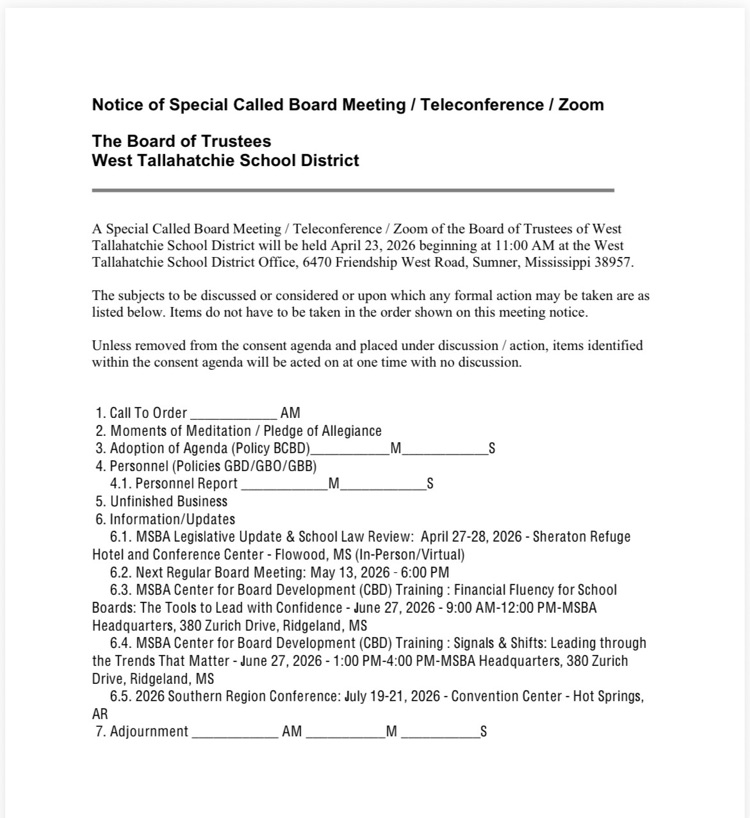 board meeting agenda 