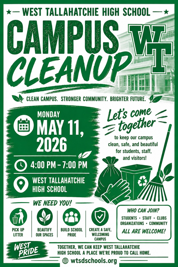 campus clean up flyer