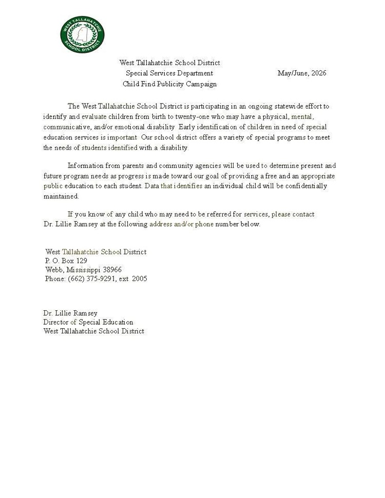 dr Ramsey letter