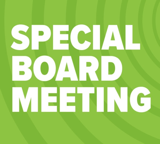 board meeting flyer