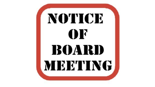 board meeting flyer