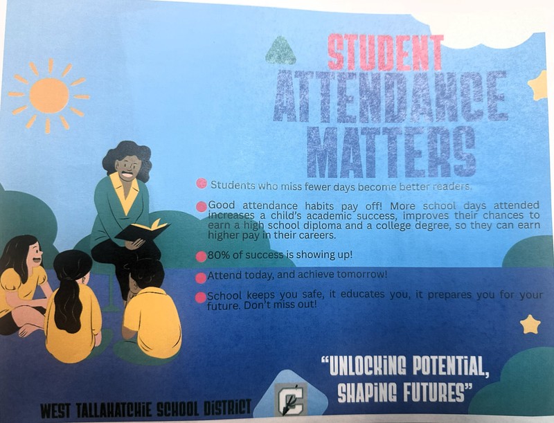 student attendance flyer
