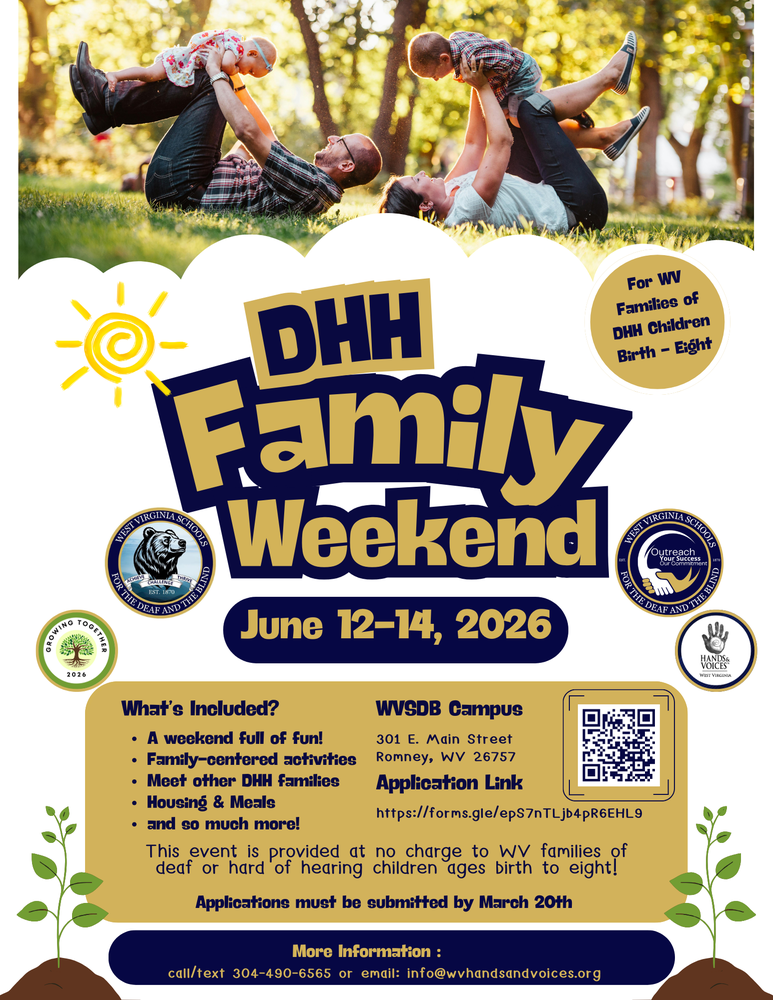 DHH Family Weekend Flyer.