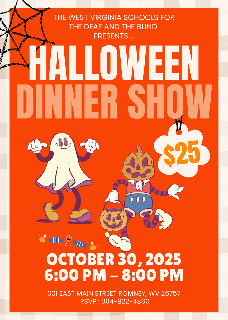 Halloween Dinner Show Advertisement.