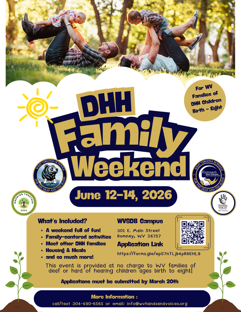 DHH Family Weekend flyer. 