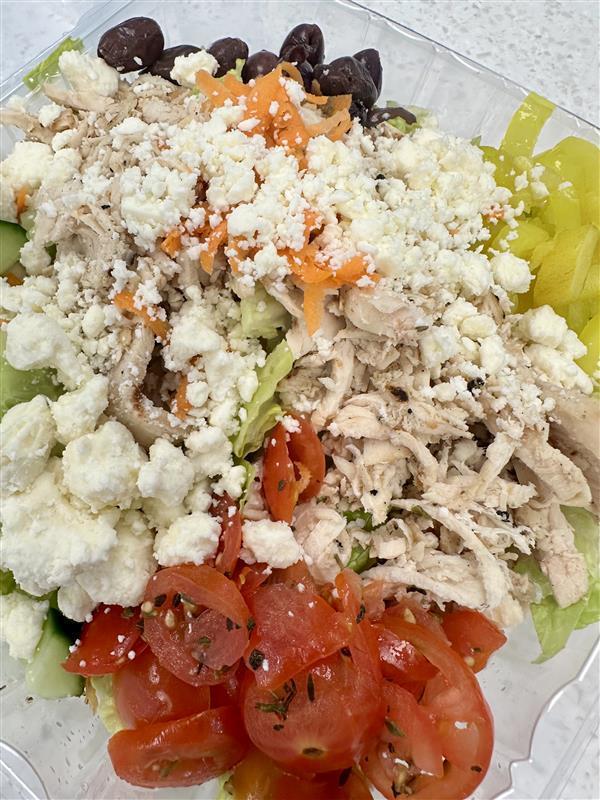 Greek Chicken Salad.