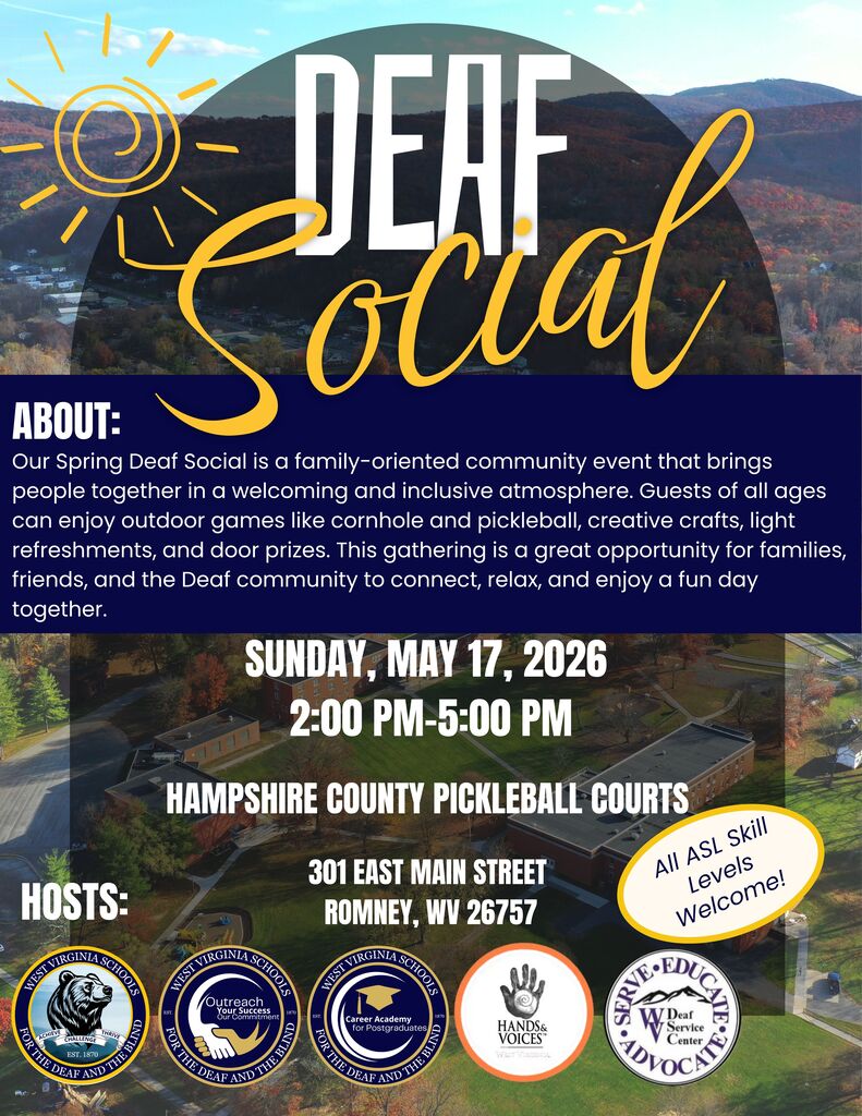 2026 May Deaf Social Flyer.