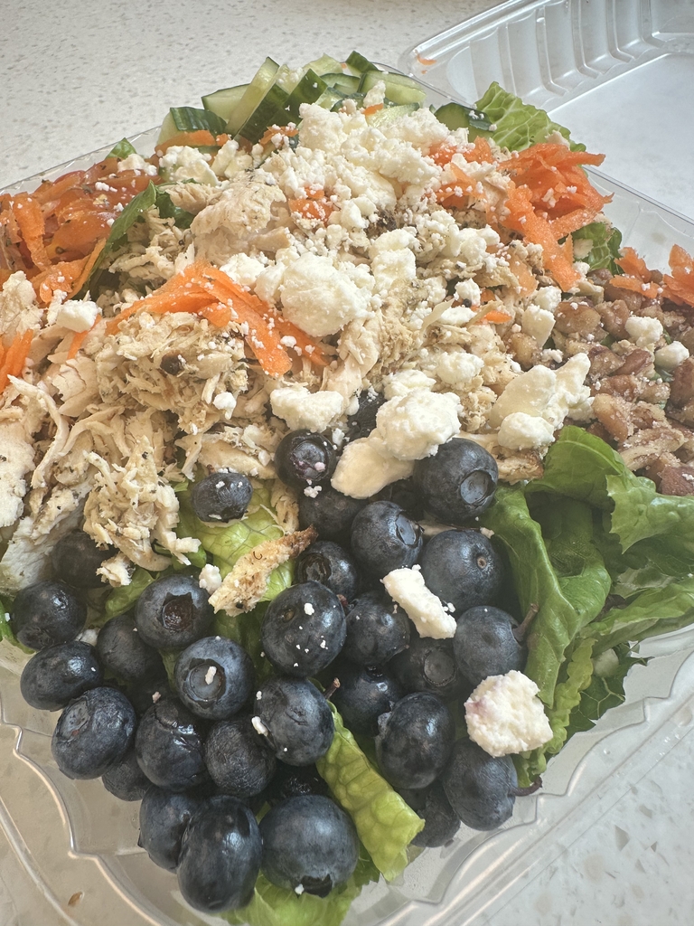 Blueberry Pecan Chicken Salad.