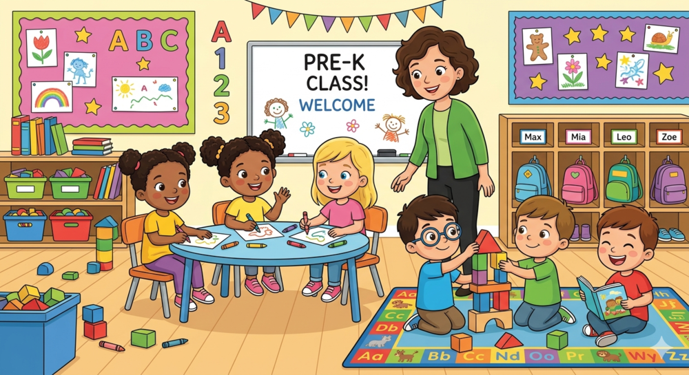 pre k kids